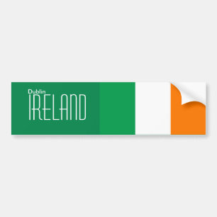 Sticker pare-chocs Dublin, Irlande