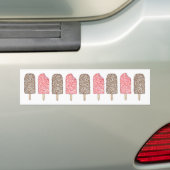 Sticker pare-chocs Eclair Popsicles Crème de glace (En voiture)