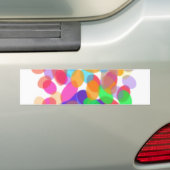Sticker pare-chocs Empreintes de pattes Abstraits (En voiture)
