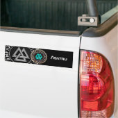 Sticker pare-chocs en noix de caille (vent) (Sur camion)
