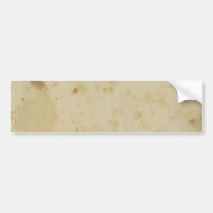 Sticker pare-chocs en papier Blank Antique Stained