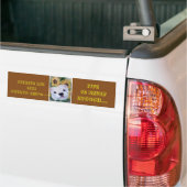 Sticker pare-chocs Ferret (Sur camion)