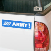 Sticker pare-chocs Go Army (Sur camion)
