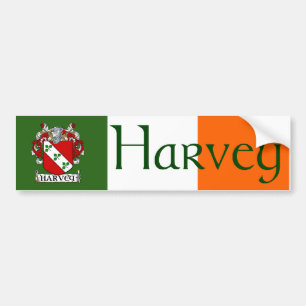 Sticker pare-chocs Harvey Coat d'armoiries
