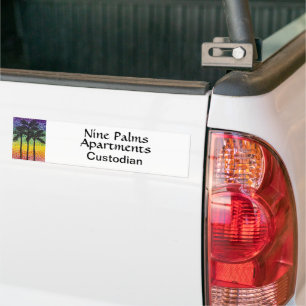 Sticker pare-chocs - Identificateur utilisateur au
