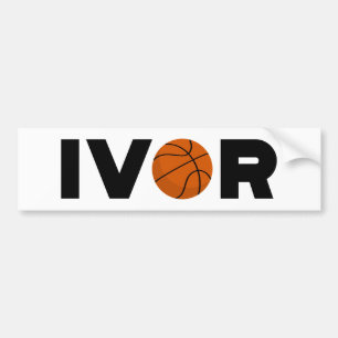 Sticker pare-chocs Ivor Basketball