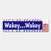 Sticker pare-chocs LGB FJB Wakey Wakey (Devant)