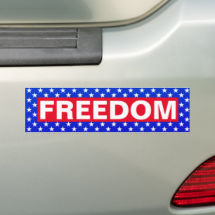 Sticker pare-chocs Liberté (étoiles)