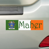 Sticker pare-chocs Maher Coat d'armoiries (En voiture)