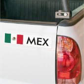 Sticker pare-chocs Mexique (Sur camion)