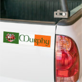 Sticker pare-chocs Murphy Coat of Arms (Sur camion)