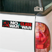 Sticker pare-chocs "No War but Class War" (Sur camion)
