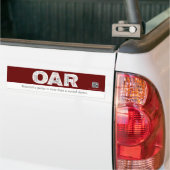 Sticker pare-chocs OAR (Sur camion)