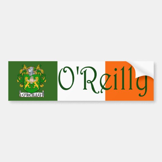 Sticker pare-chocs O'Reilly Armoiries (Devant)