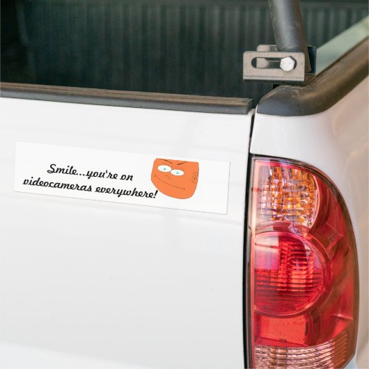 Sticker pare-chocs partout (Sur camion)