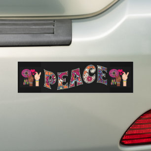 Sticker pare-chocs Peace