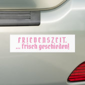 Sticker pare-chocs Peace (En voiture)