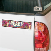 Sticker pare-chocs Peace (Sur camion)