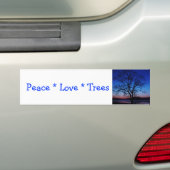 Sticker pare-chocs Peace Loes (En voiture)