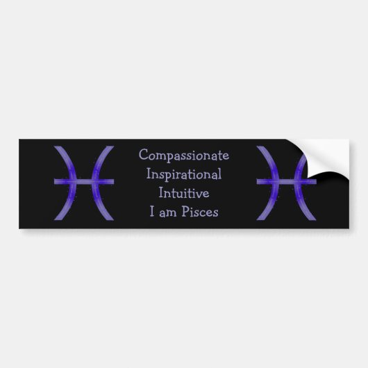 Sticker pare-chocs Pisces (Devant)