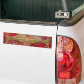 Sticker pare-chocs pour chats-yeux (Sur camion)
