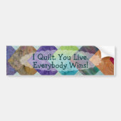 Sticker pare-chocs pour Humour de courbure (Devant)