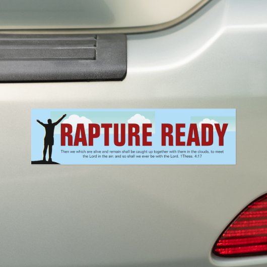 Sticker pare-chocs Rapide Ready (En voiture)