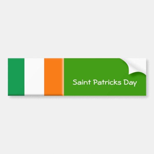 Sticker pare-chocs Saint-Patricks (Devant)