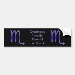 Sticker pare-chocs Scorpio