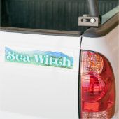 Sticker pare-chocs Sea Witch avec logo (Sur camion)