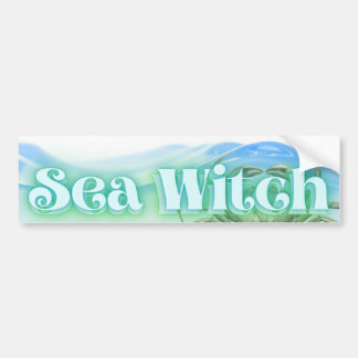 Sticker pare-chocs Sea Witch avec logo