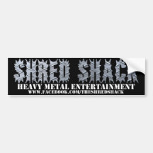 Sticker pare-chocs Shred Shack "Classic"