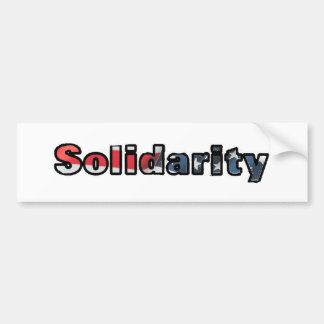 Sticker pare-chocs Solidarité