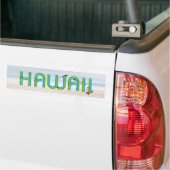 Sticker pare-chocs TEE Hawaii Patriot (Sur camion)