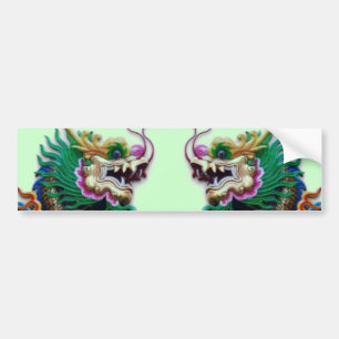 Sticker pare-chocs Twin Dragons