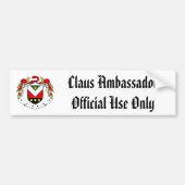 Sticker pare-chocs - "Usage officiel" (Devant)