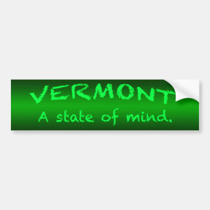 Sticker pare-chocs Vermont