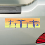 Sticker pare-chocs World Future (En voiture)