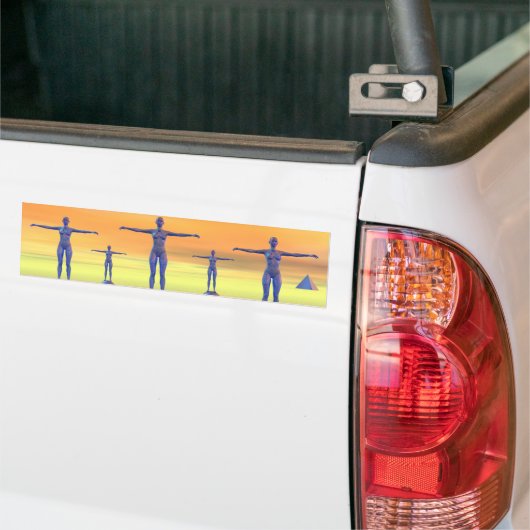 Sticker pare-chocs World Future (Sur camion)