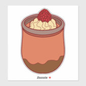 Sticker Parfait au chocolat (Feuille)