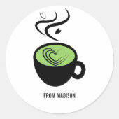 Sticker parfait Matcha Valentine Love (Devant)