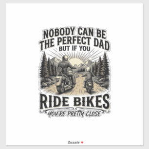Sticker Parfait Papa Vélo Vélos Vintage Chemise Biker Desi