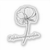 Sticker parfaitement imparfait (Devant)