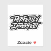 Sticker Parfaitement imparfait (Feuille)