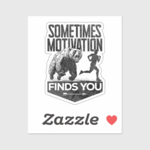 Sticker Parfois, Motivation Trouve Vous Drôle Courir Motiv