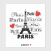 Sticker Paris (Feuille)