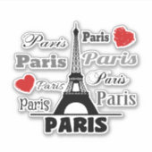 Sticker Paris (Devant)