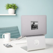 Sticker Paris gothique (Ordinateur portable sur le bureau)