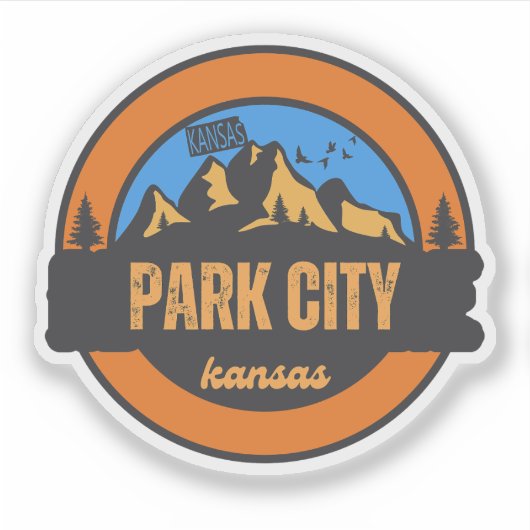 Sticker Park City, Kansas (Devant)