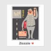 Sticker Park Hotel Budapest (Feuille)